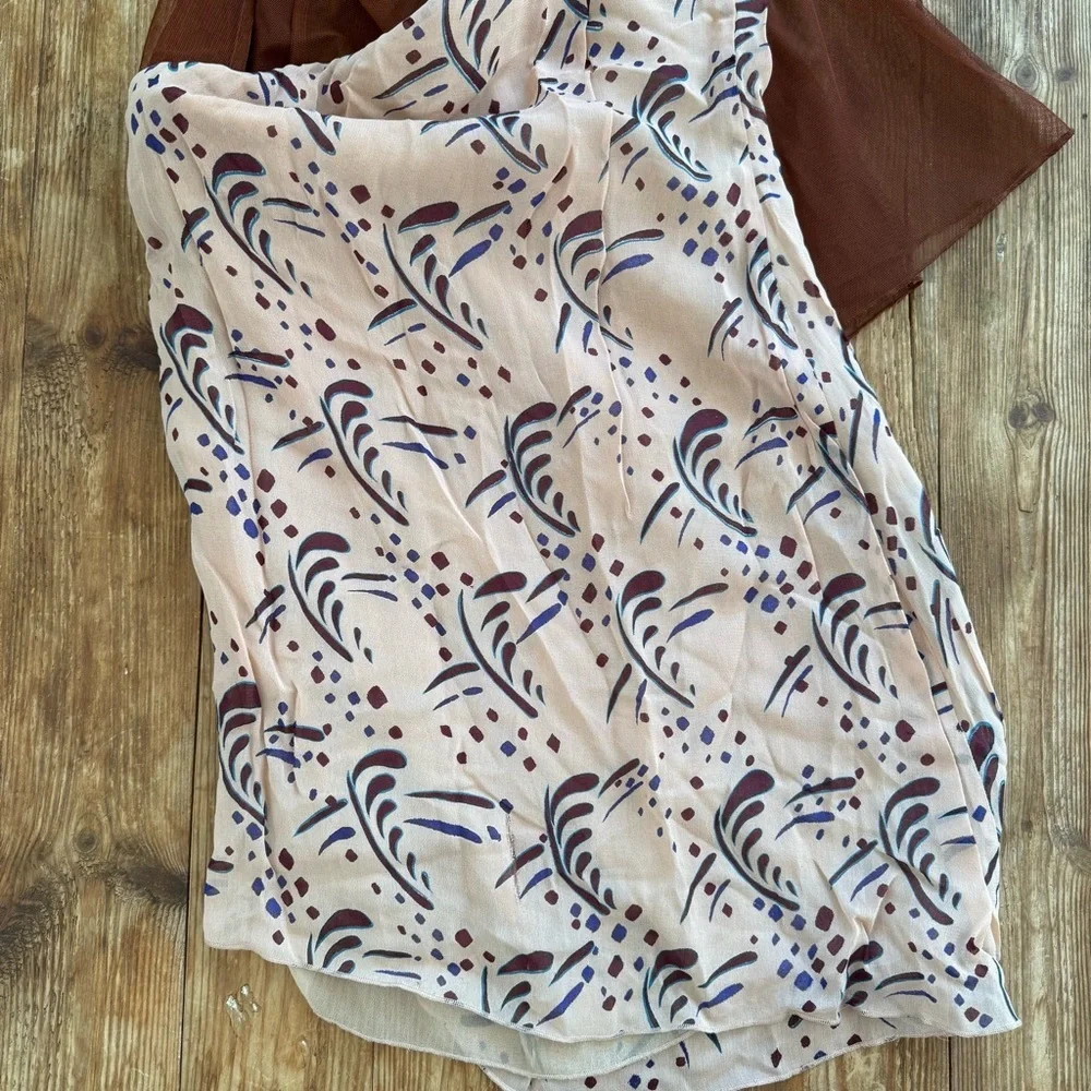 Free People Women’s Layered Lace Sleeveless Backless Halter Mini Dress Small EUC - Picture 12 of 15